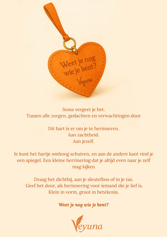 sleutelhanger Hart/spiegel