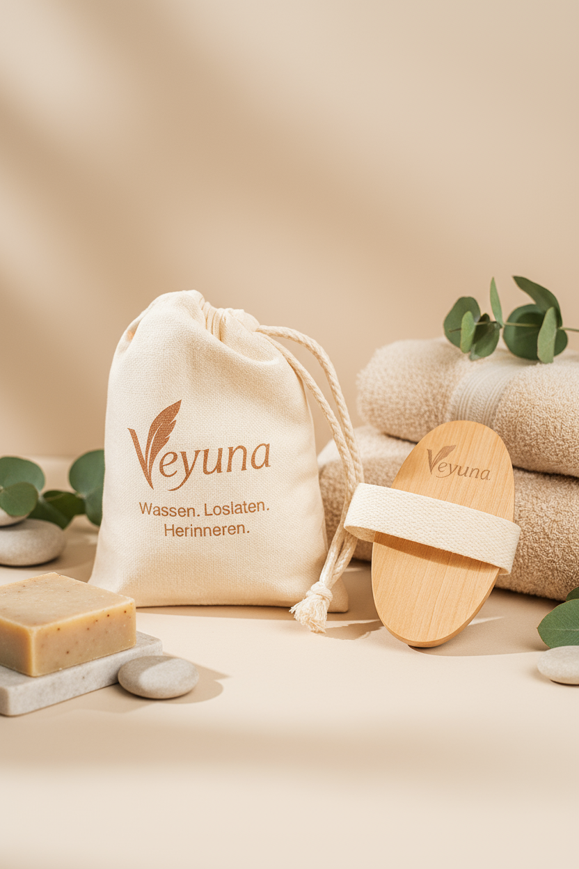 Luxe lichaamsborstel Banner - Met jouw product