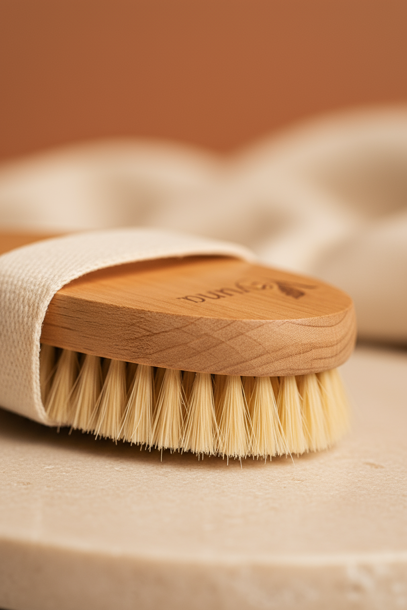Luxe lichaamsborstel - Close-up