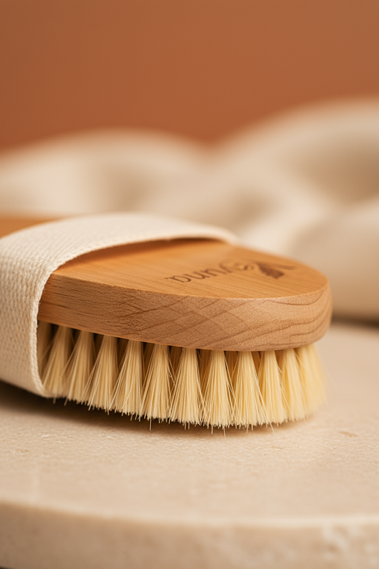 Luxe lichaamsborstel - Close-up