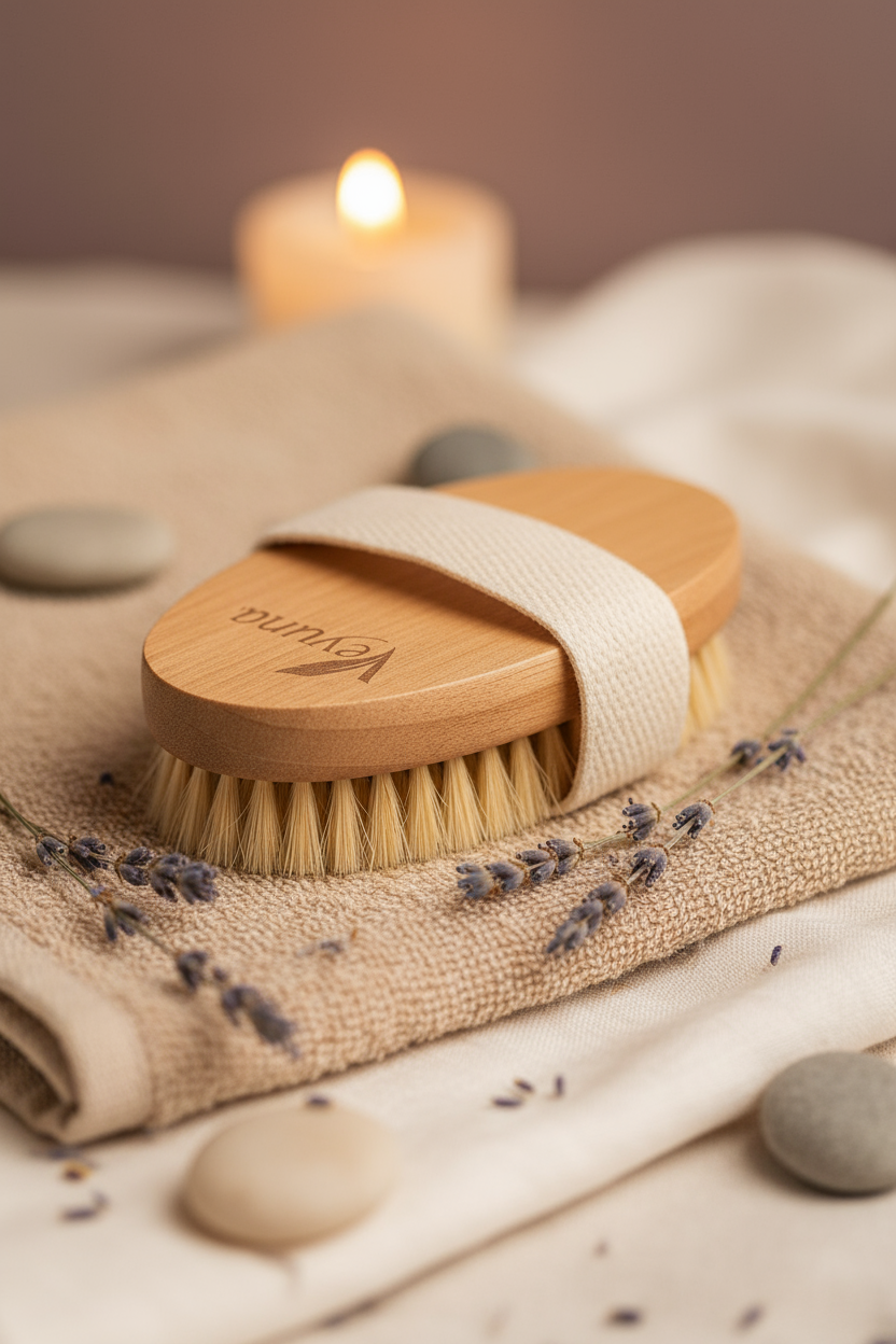 Luxe lichaamsborstel - Zen close-up